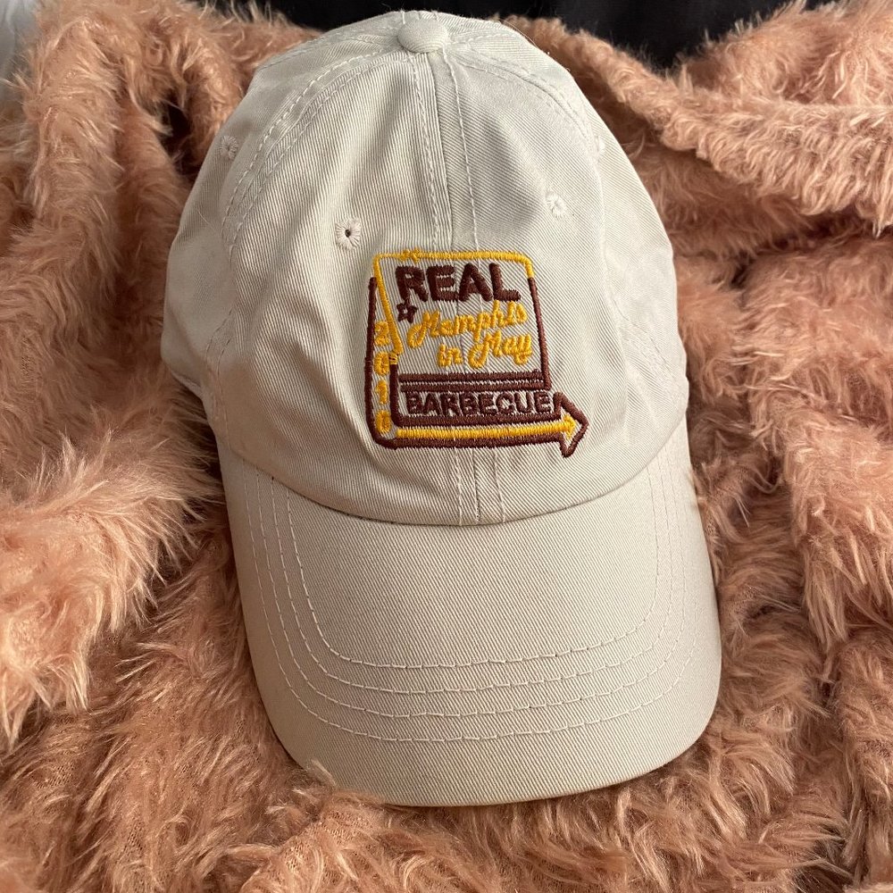 (2010) Real Memphis in May Bbq Hat in Tan
